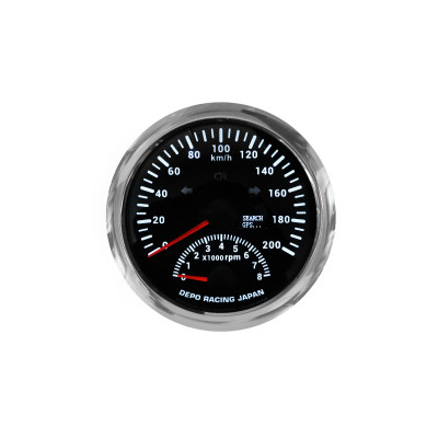 Depo 85mm Speedometer Gauge - Precision Performance Meter
