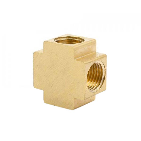 1/8 BSP Brass Female Connector - Durable Plumbing Fitting