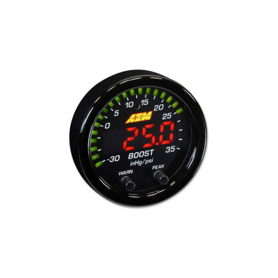 AEM X-Series Boost Gauge - Precision Performance Monitoring