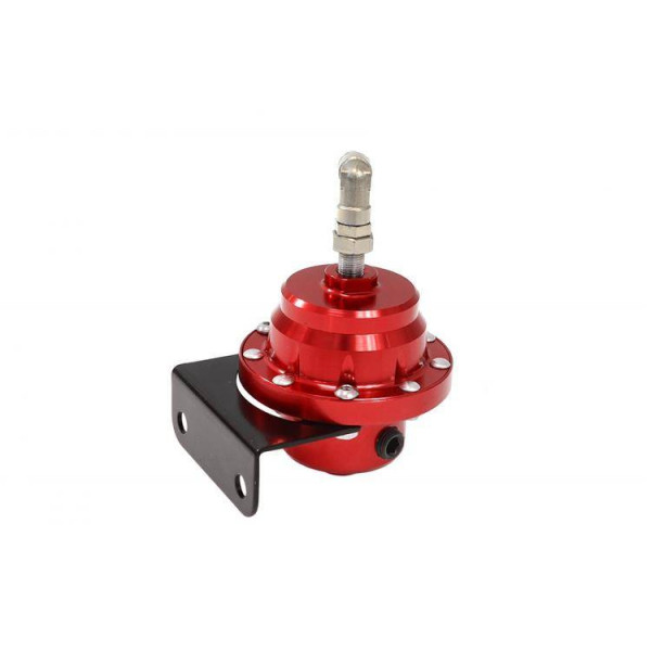 Racing AN6 Fuel Pressure Regulator with Gauge - Red