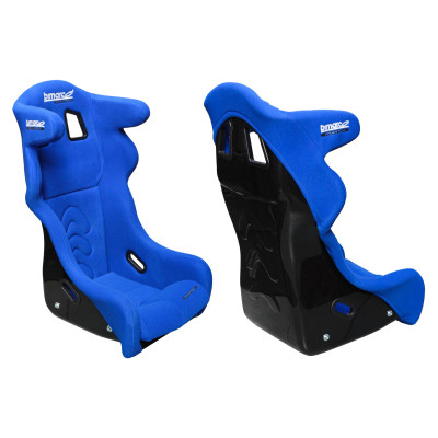 Bimarco Phantom Blue FIA Racing Seat - Welur Fabric