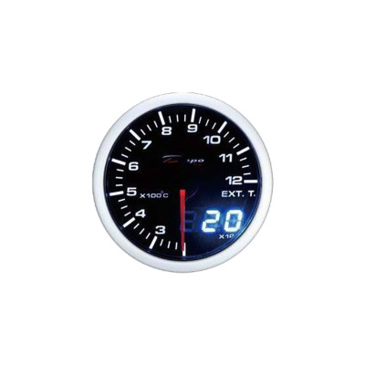 52mm Dual Depo Gauge - Exhaust Temperature Monitor
