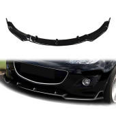 Gloss Black Front Splitter for Mazda MX-5 - Enhance Style & Performance