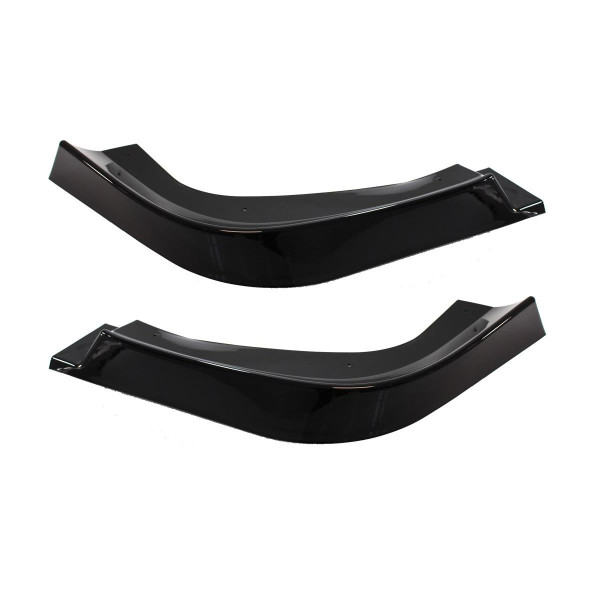 Gloss Black Front Splitter for Mercedes-Benz C W204 Model