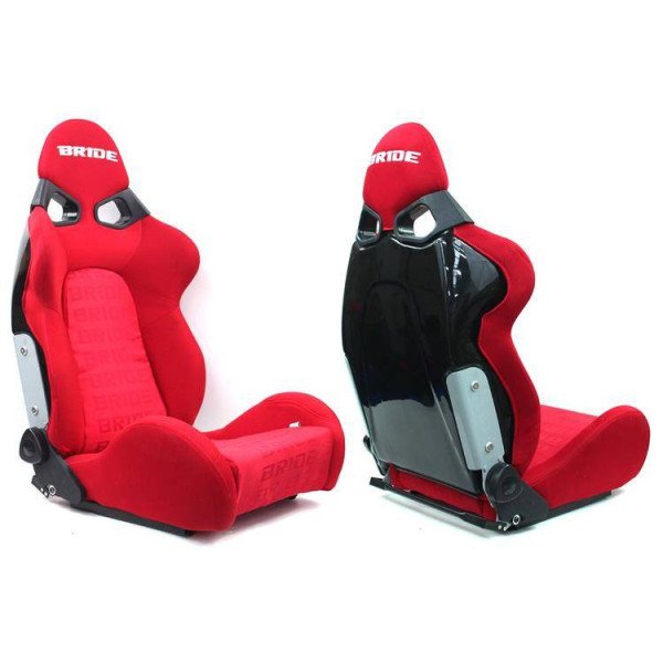 CUGA Bride Velvet Red Racing Seat - Premium Comfort & Style