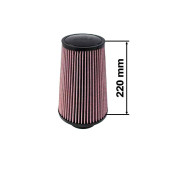 Purple Air Filter H:220mm DIA:80-89mm - High Efficiency