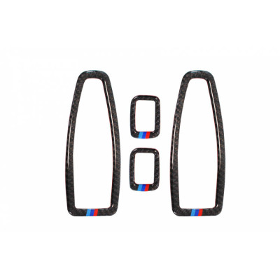 Carbon Fiber Window Lifter Switch Panel for BMW F20 F21 F30 F34