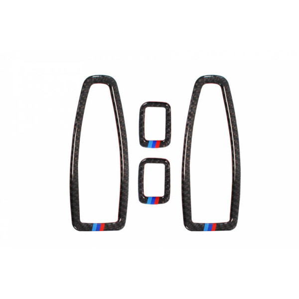 Carbon Fiber Window Lifter Switch Panel for BMW F20 F21 F30 F34