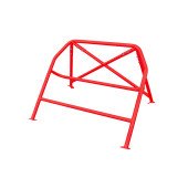 Red Black Bolt-in Half Roll Cage for BMW 3 E46