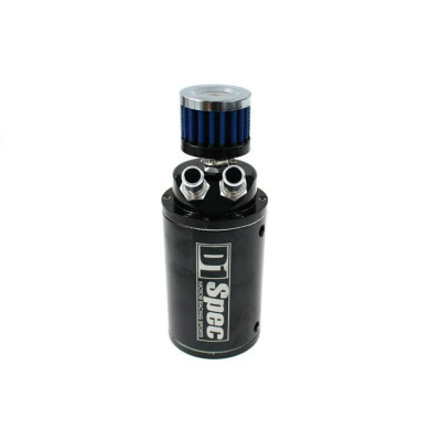 15mm Black Oil Catch Tank D1Spec with Filter - High Performance