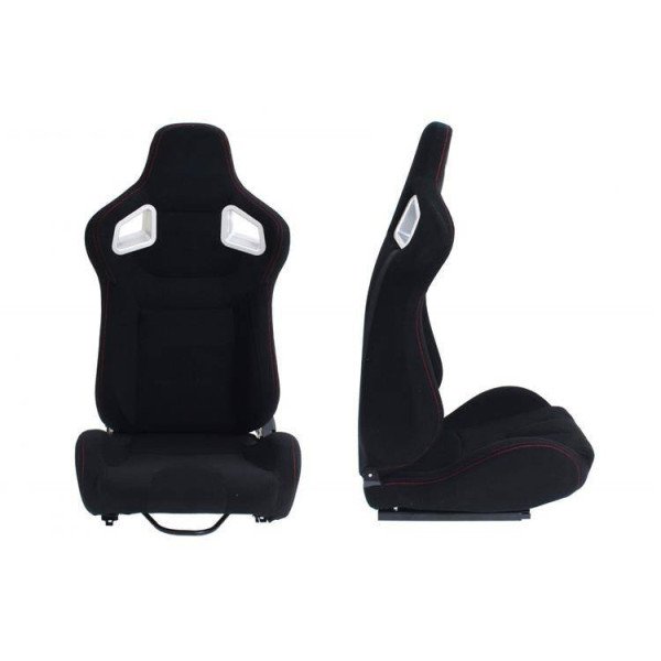 Racing Seat Glock Black Fabric