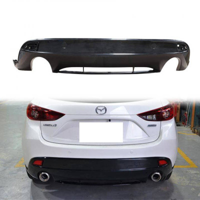Mazda 3 III MZ Style Rear Valance Diffuser - Enhance Aerodynamics