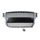 Grill Audi A5 8T RS-Style Chrome-Black 07-10 PDC