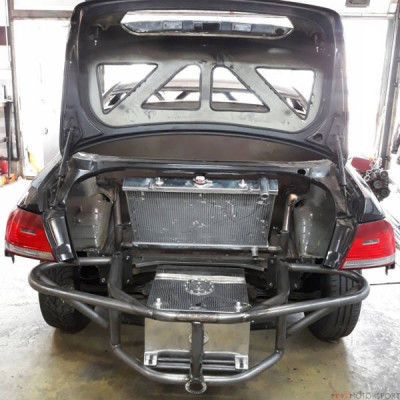 Fuel Basket & Bash Bar V2 for BMW E82 - Performance Upgrade