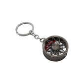 Keychain wheel CS-39 with caliper Black
