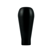 Premium Long Black Aluminum Knob for Modern Interiors