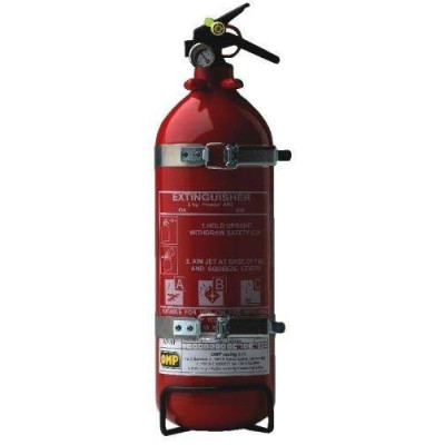 OMP 2kg Fire Extinguisher CAB-316 - Compact Safety Solution