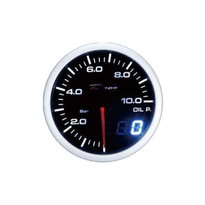 Depo Gauge Dual 60mm Oil Pressure Meter - Precision Performance