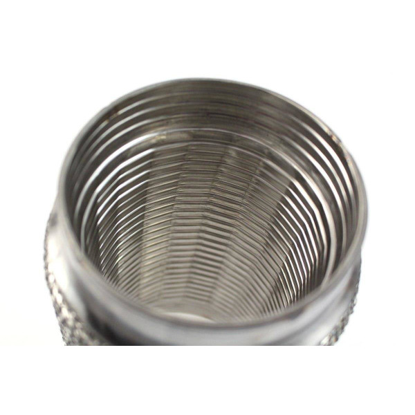 Exhaust flex pipe 60x200mm Reinforced 304SS