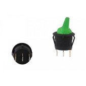 3-Pin Green LED Switch Flip ON-OFF for Easy Control