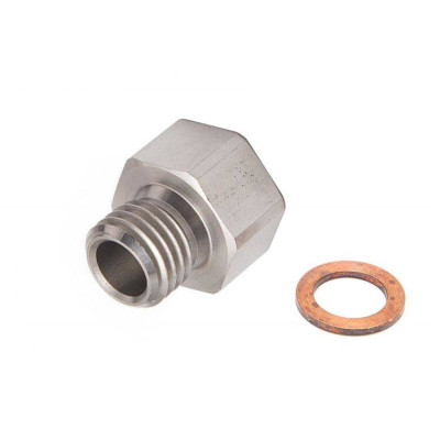 1-8 NPT to M12x1.5 Pressure & Oil Temp Sensor Adapter