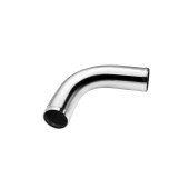 45mm Aluminium 90° Pipe Elbow - 30cm Length