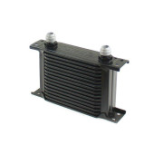 16-Row Slim Line Oil Cooler 140x125x50 AN10 - Black Finish