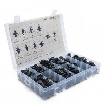 280-Piece Pins and Clamps Set for Precision Projects