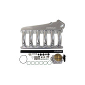 Intake manifold BMW M54 with throttle body and fuel rail