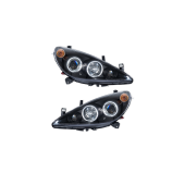 Front Projector Black Headlights for PEUGEOT 307 CC SW 2001-Present
