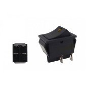 4-Pin Yellow LED Rocker Switch for Easy Control