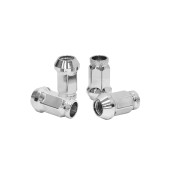 D1Spec Stal Chrome Forged Wheel Lug Nuts 12x1.5 - Durable Design