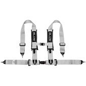 Racing Seat Belts Slide V2 SILVER 4P 3" E4