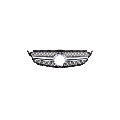 Mercedes-Benz C-Class W205 S205 A205 C205 Facelift Grill Silver