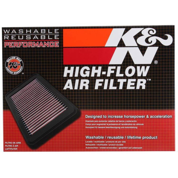 K&N 33-2146 High-Performance Panel Air Filter for Enhanced Flow
