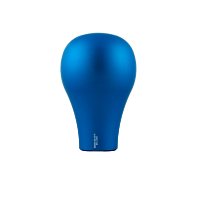 Compact Blue Aluminum Knob for Easy Grip and Style