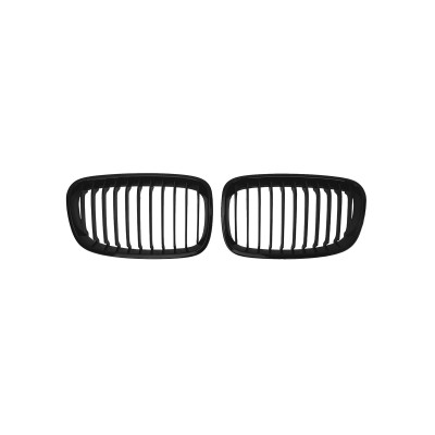 Matt Black Single Line Grill for BMW 1 Series F20 F21