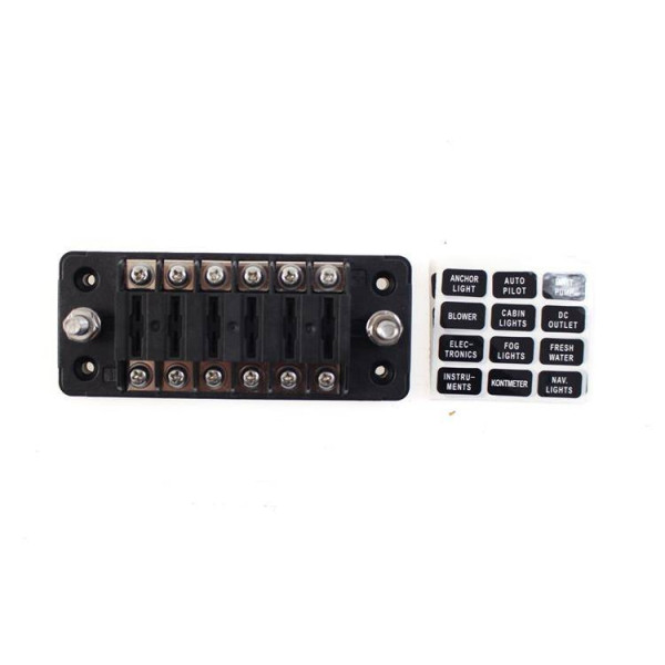 6-Way Type A Fuse Box for Reliable Circuit Protection
