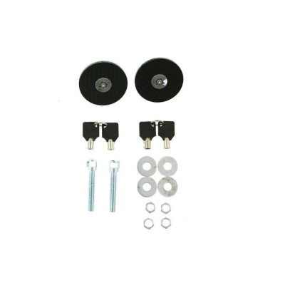 Flush Carbon Hood Pins for Secure Automotive Customization