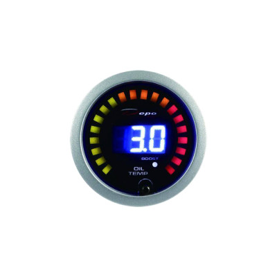 Depo 2in1 Turbo & Oil Temp Gauge 52mm - Precision Performance