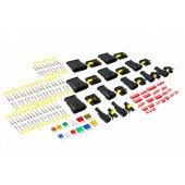12-Piece Superseal Connector Set - 1 to 6 Pin Variety