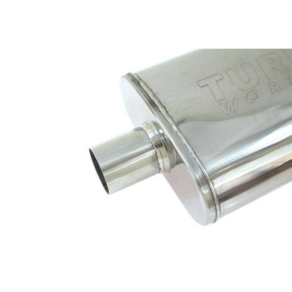 57mm Center Muffler LT 304SS - 355mm Exhaust Upgrade