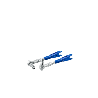 Uniball Adjustable Control Arms for Nissan 350Z Z33 - Blue