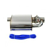 High-Performance Muffler with Adjustable Throttle Control