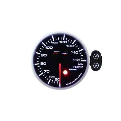 Depo Gauge PK 52mm - Precision Oil Temperature Monitor