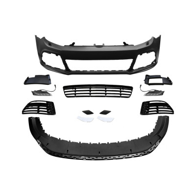 Volkswagen Golf VI R20 Style Front Bumper - Premium Upgrade