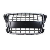 Grill Audi A3 8P Facelift S8-Style Chrome Black PDC