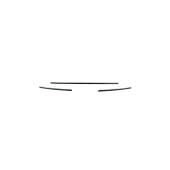 VW Transporter T6 Front Bumper Trim Gloss Black