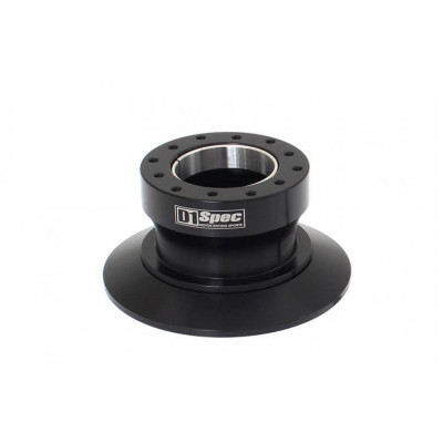 BMW E36 D1Spec Black Steering Wheel Hub - Precision Fit