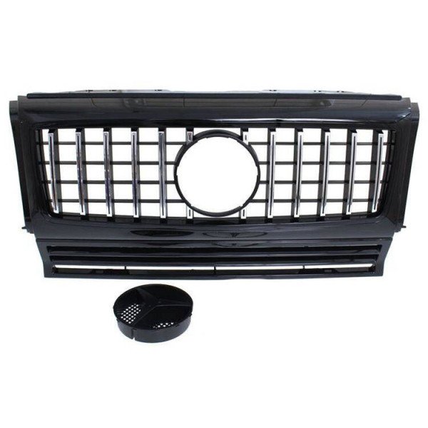 Shiny Black Grill for Mercedes Benz W463 G63 (90-18)